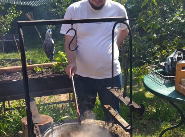Spoločné chvíle v prírode – guláš, rozhovory a poďakovanie